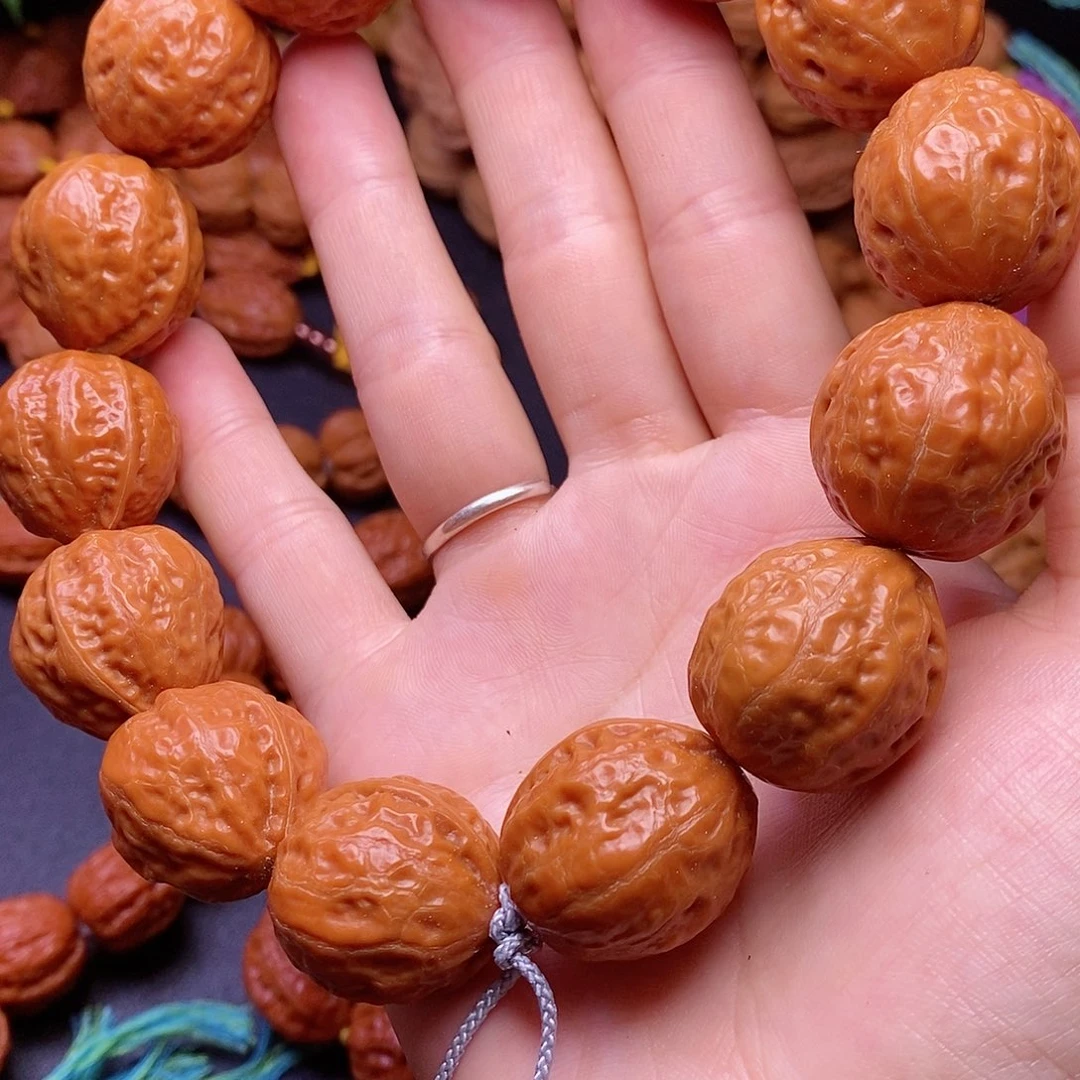 【闪购商品】文玩核桃吊坠光头23