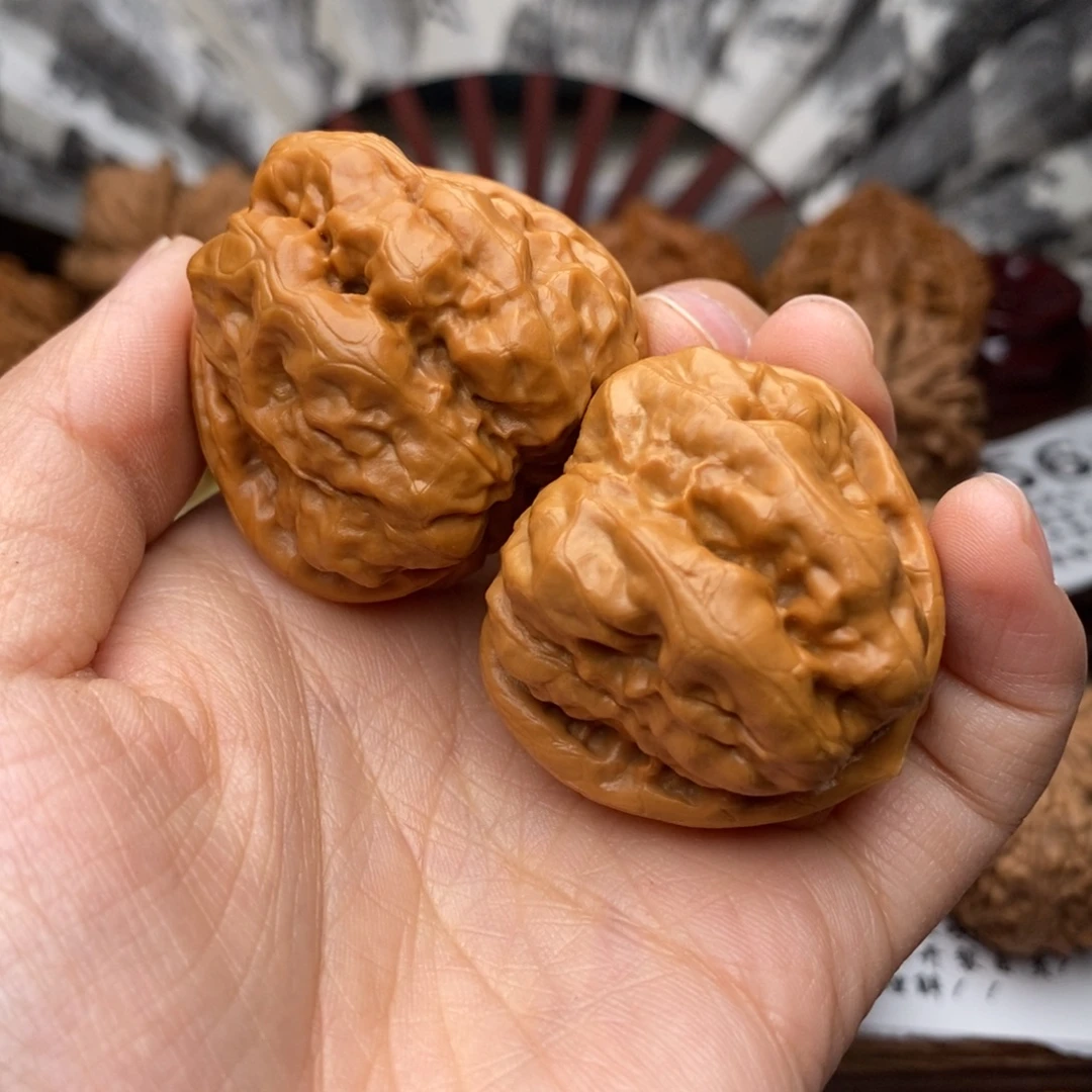 文玩核桃把件060号39三角蛙