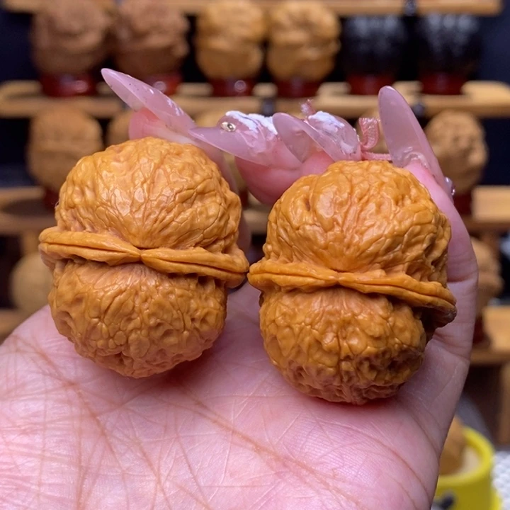 文玩核桃把件仙人翁元宝38号38尺