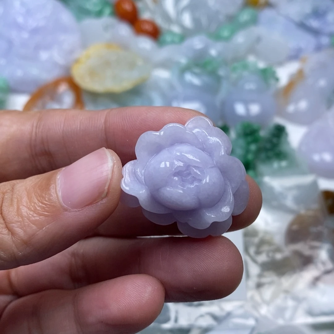 颈饰未镶嵌翡翠1****）翡翠