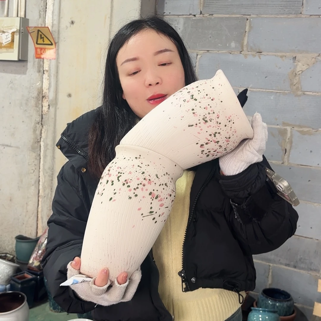 正品两个高25/15红陶