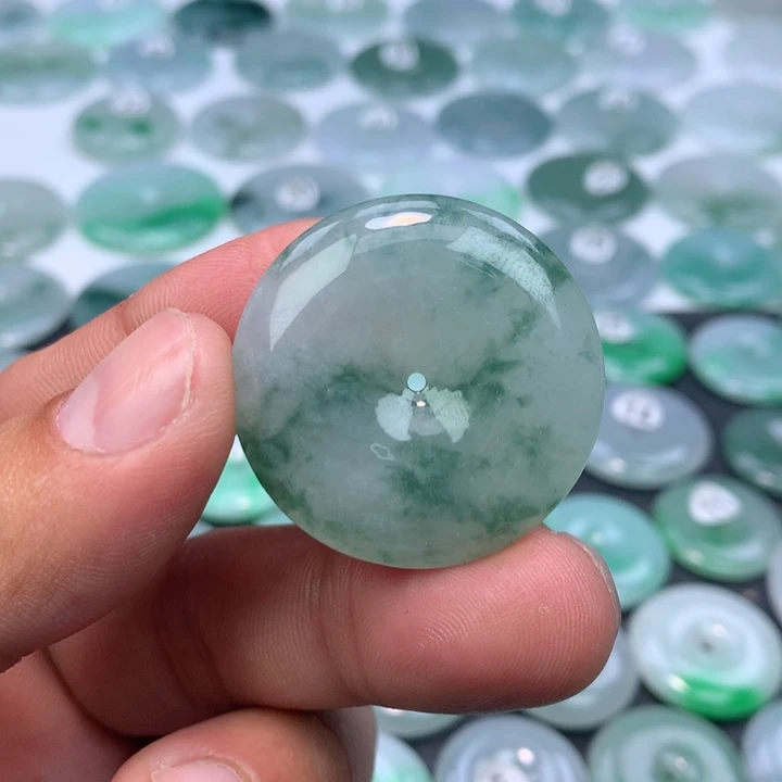 颈饰未镶嵌翡翠缅甸天然A货翡翠34.7-7,2