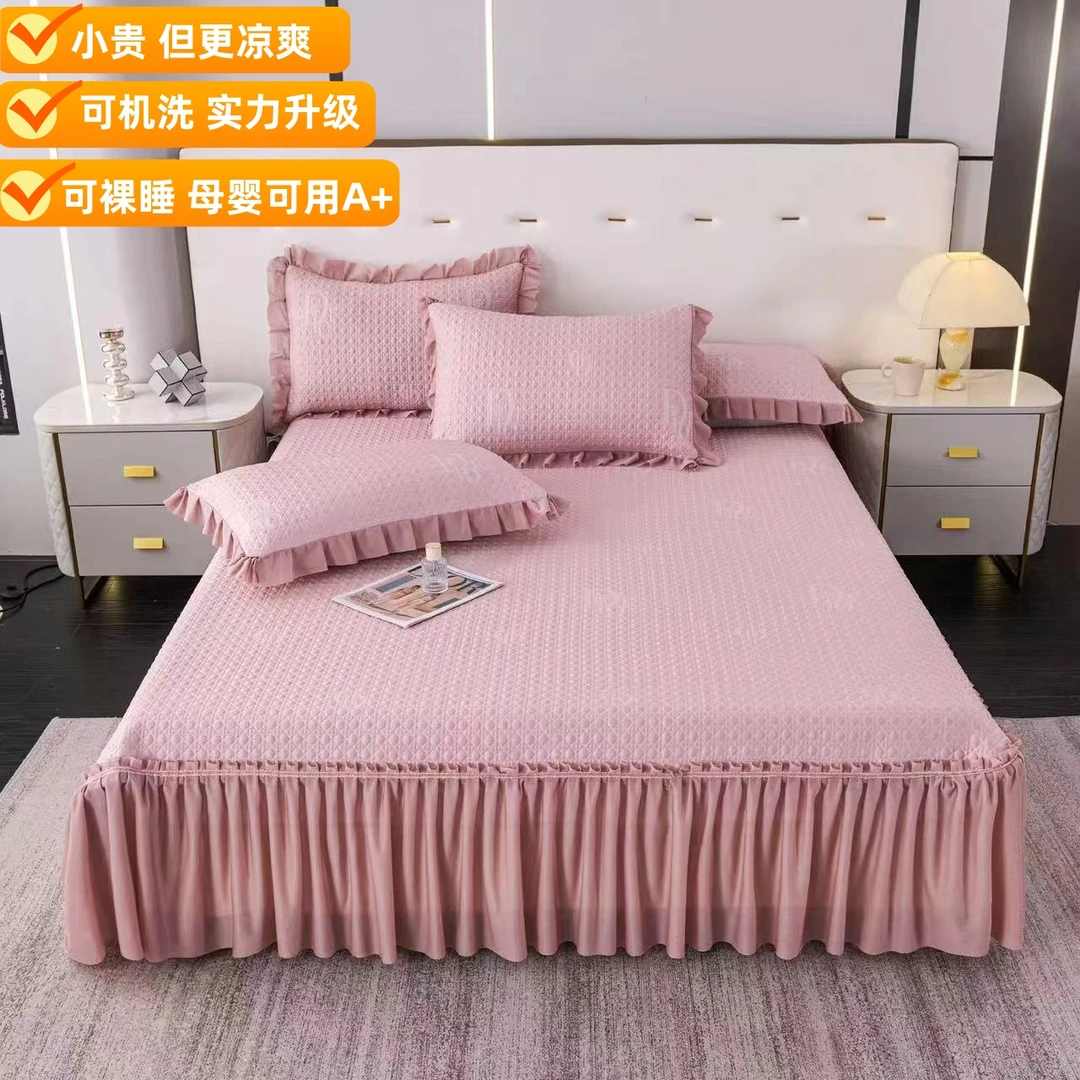 2025年新款裸睡可机洗凉感乙纶8斤左右高分子软凉席冰凉透气7A+