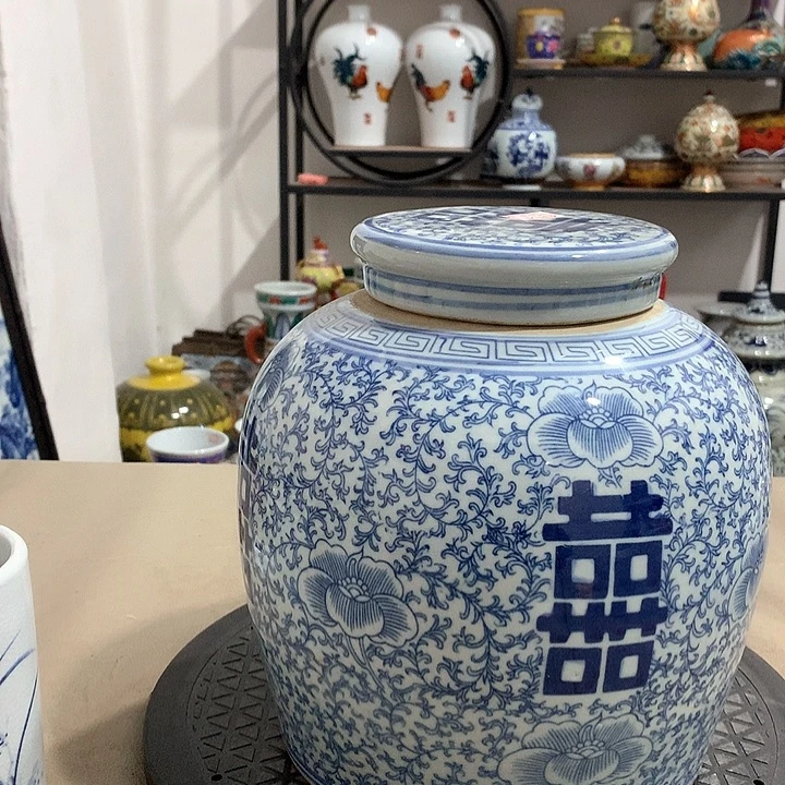 陶摆件博古架陶瓷摆件