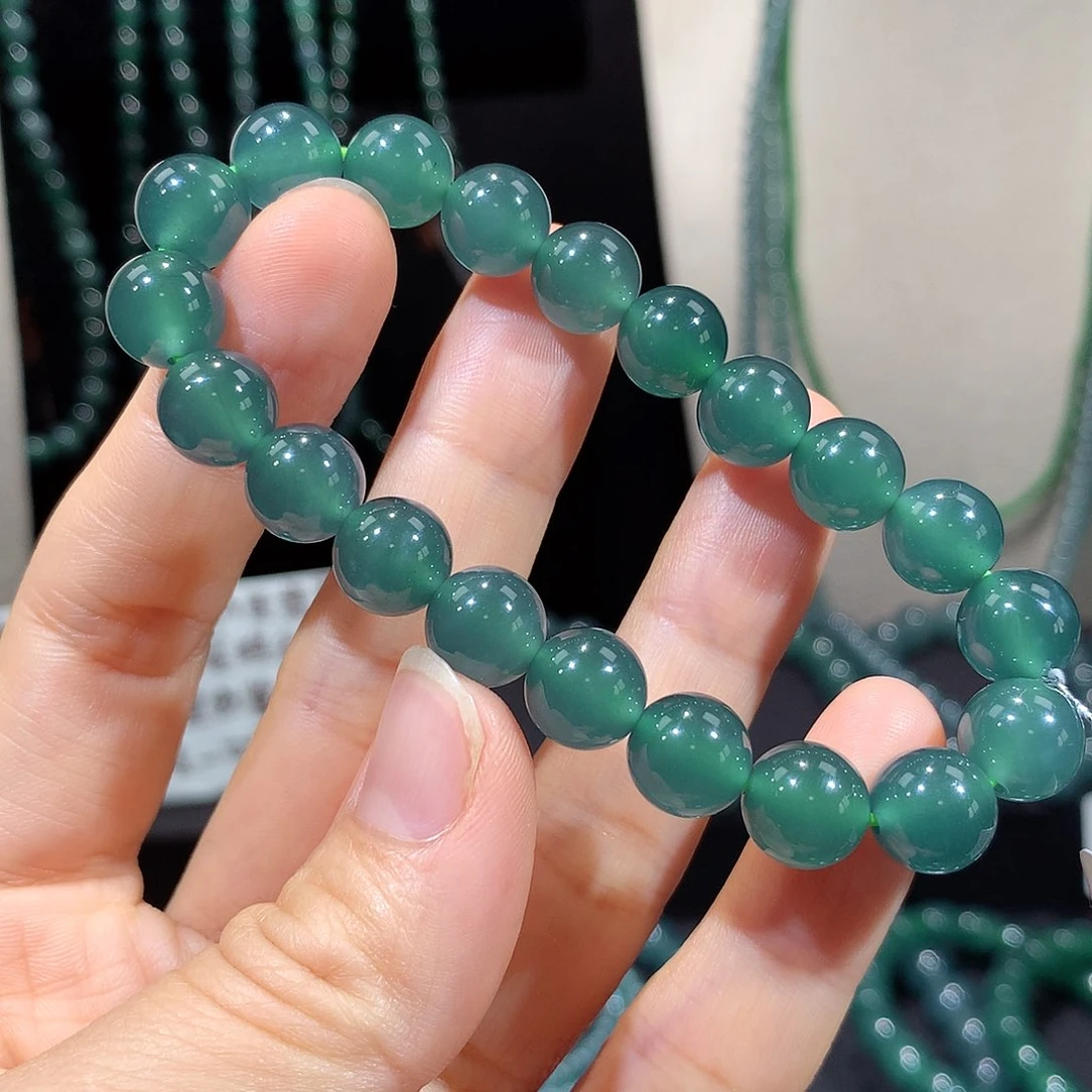 未镶嵌手链翡翠天然a货翡翠手串