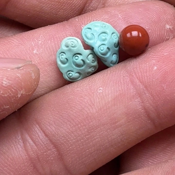 南红玛瑙未镶嵌珠宝半成品