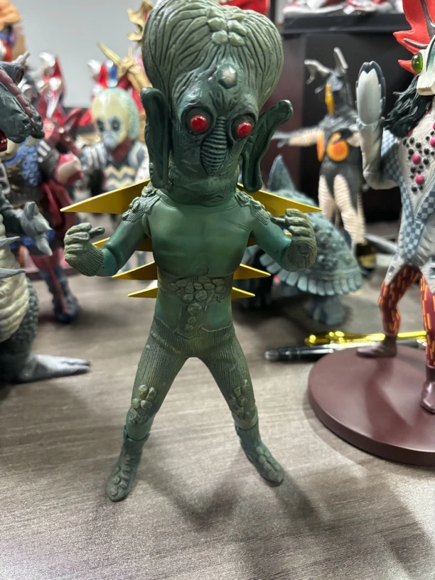 现货xplus 美希尔星人怪兽 奥特曼怪兽 树脂翻模雕像