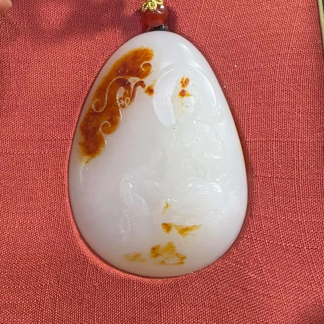 和田玉挂件未镶嵌