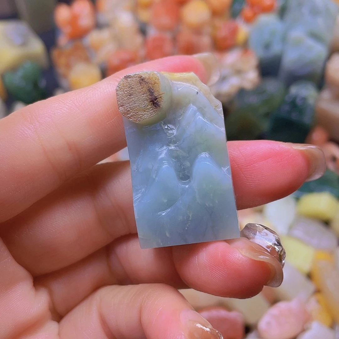 青田石印石纯手工