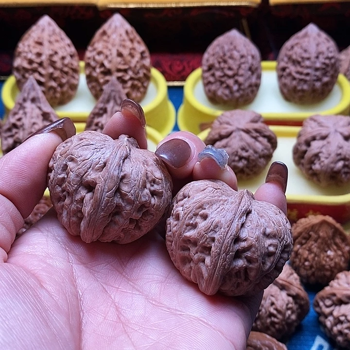 桃核吊坠40平谷元宝