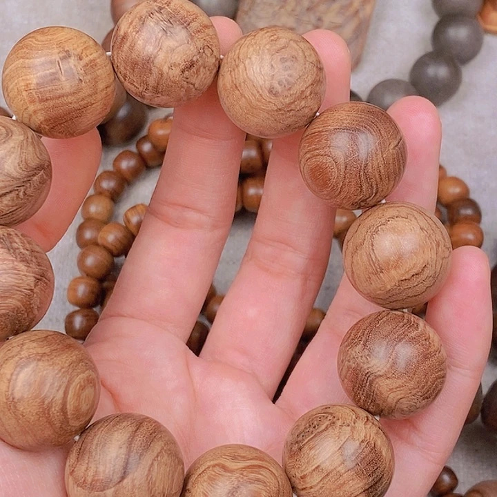 檀香木手串/手链渊*焦糖