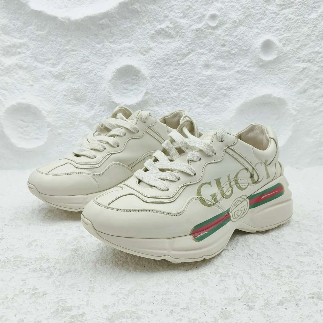 99新 GUCCI/古驰 36码/腰带老爹鞋/A2084（盒子尘袋）