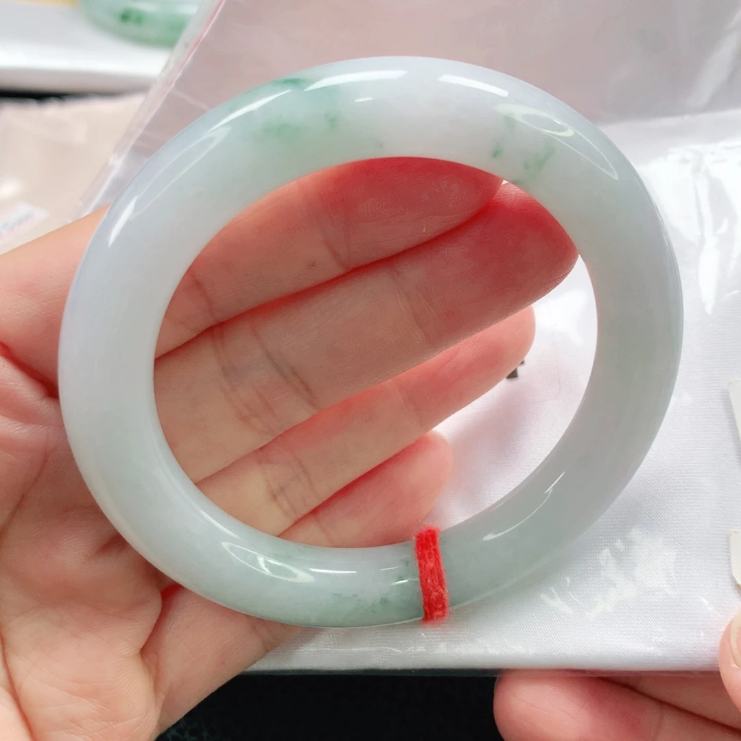 未镶嵌手镯翡翠57圆