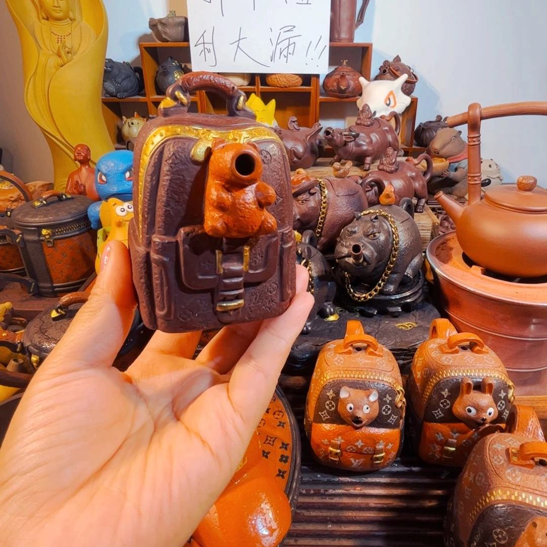 K***k紫砂茶壶纯手工制作的一种