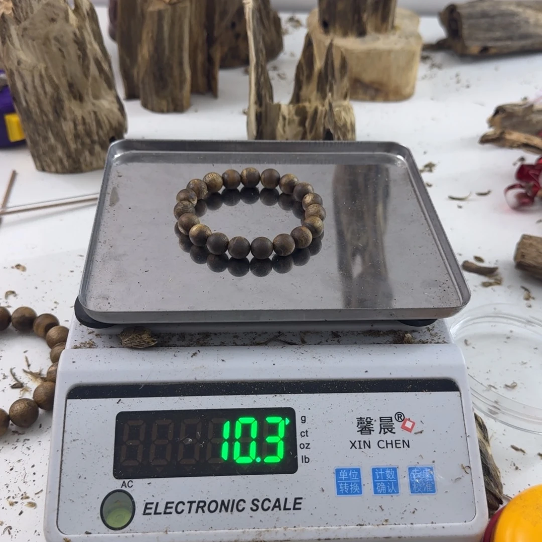 沉香碎屑沉香绿绮楠沉香10.3克