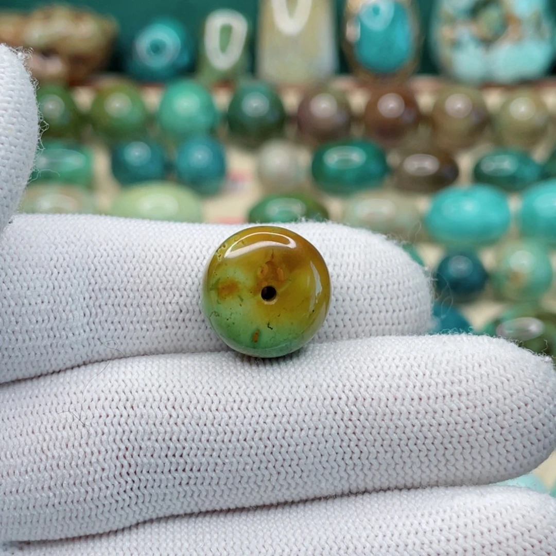 未镶嵌绿松石珠宝奇石一**柴