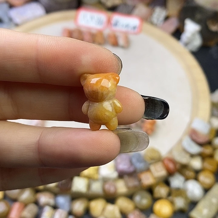 针钠钙石（海纹石）未镶嵌颈饰18