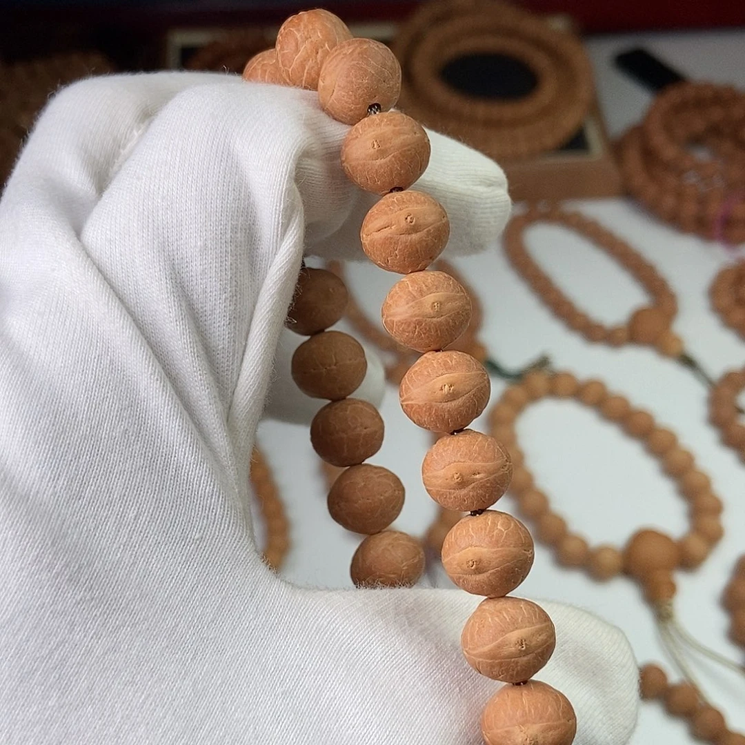 手串凤眼菩提尼泊尔凤眼实心飞碟11.5