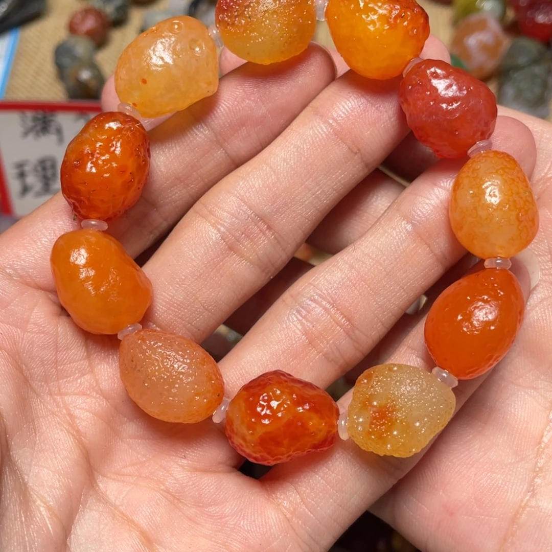 玛瑙/玉髓手链合金