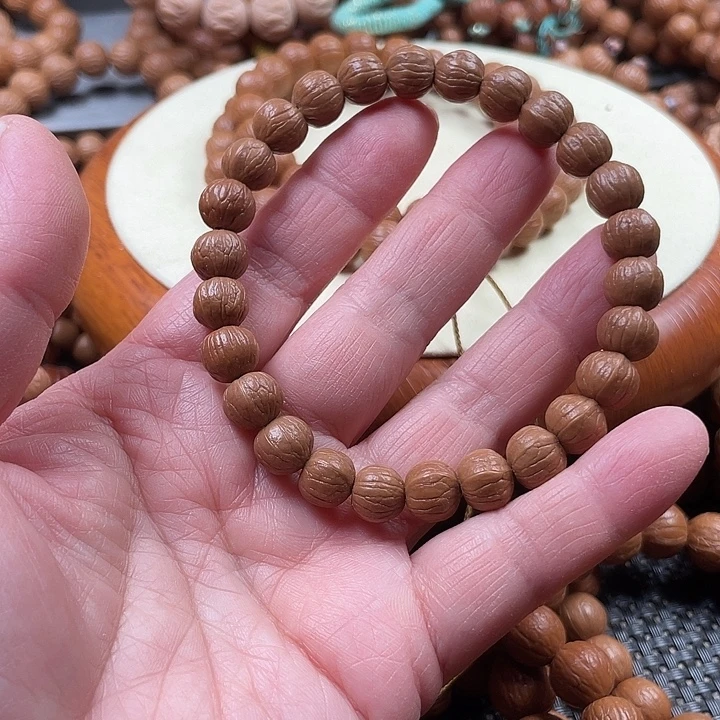 猴头核桃手串0.9小南瓜同尺