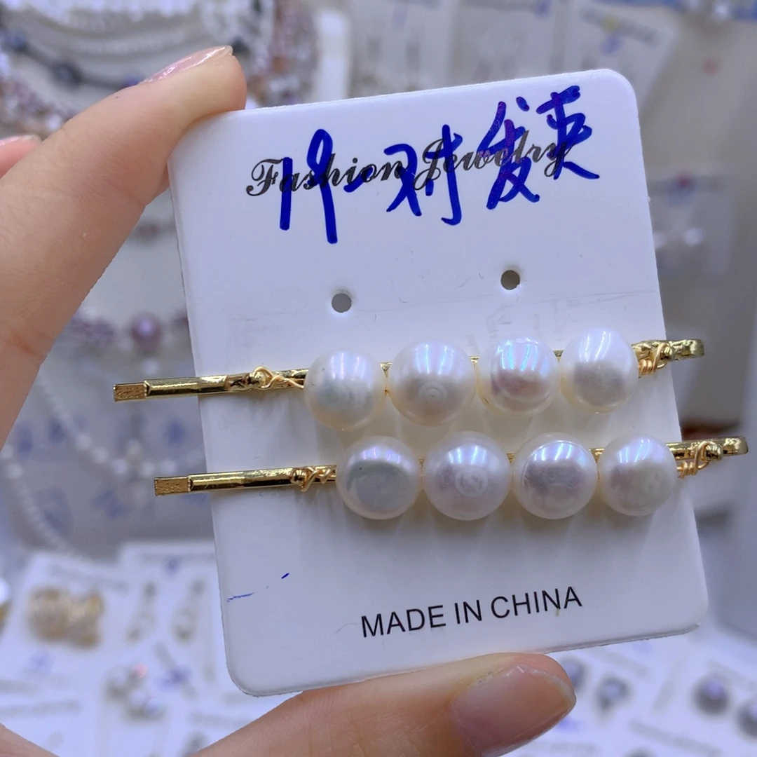 淡水珍珠颈饰银S925镶嵌