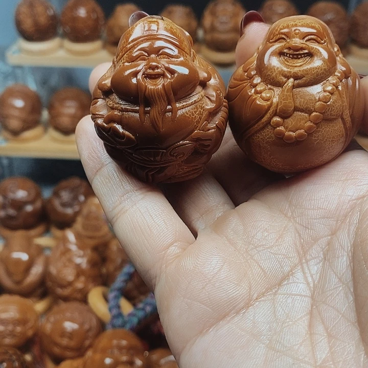 北***狼橄榄核手串/手链财迷