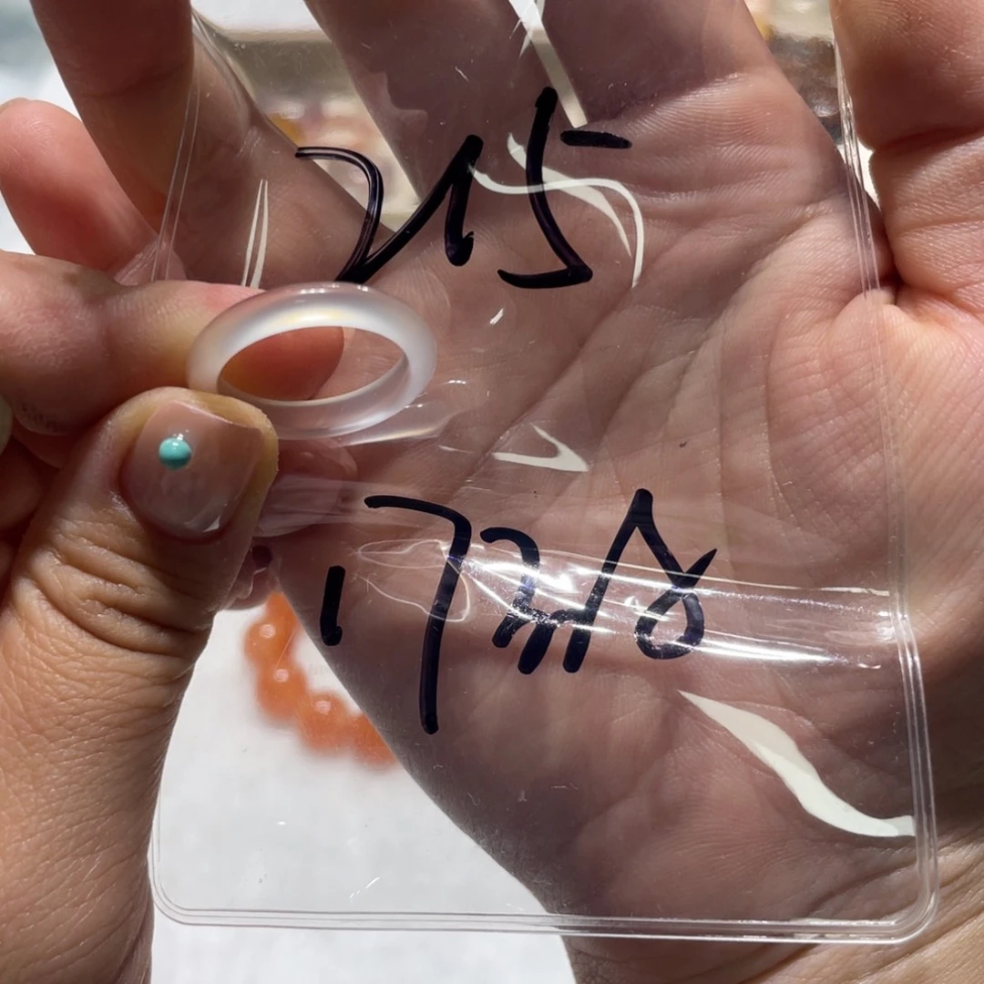 玛瑙/玉髓戒指合金