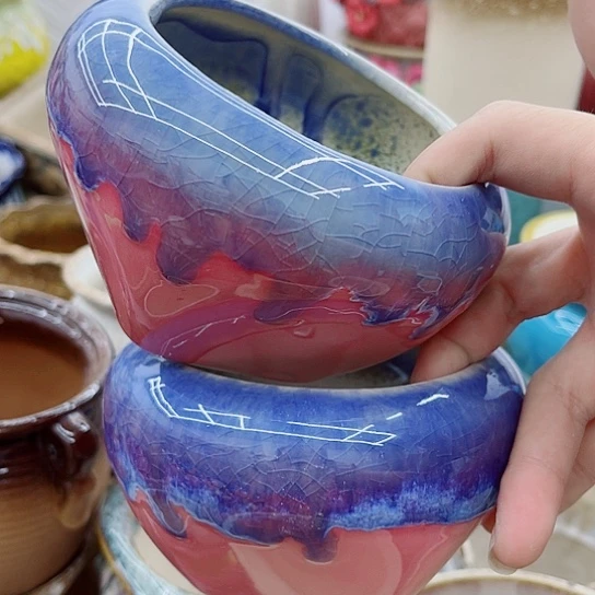 多肉绿植陶瓷花盆