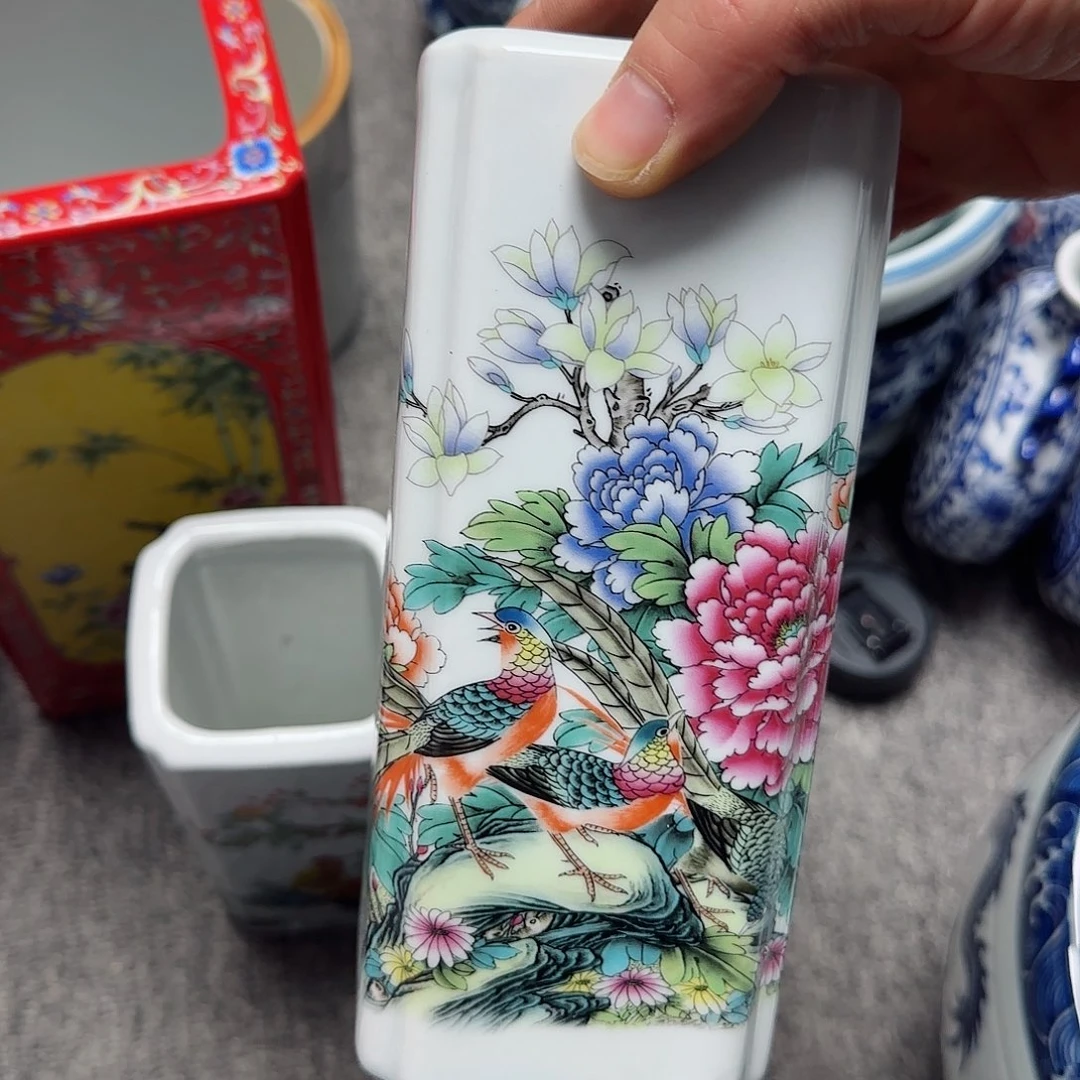 摆件瓷器的工艺技术水平