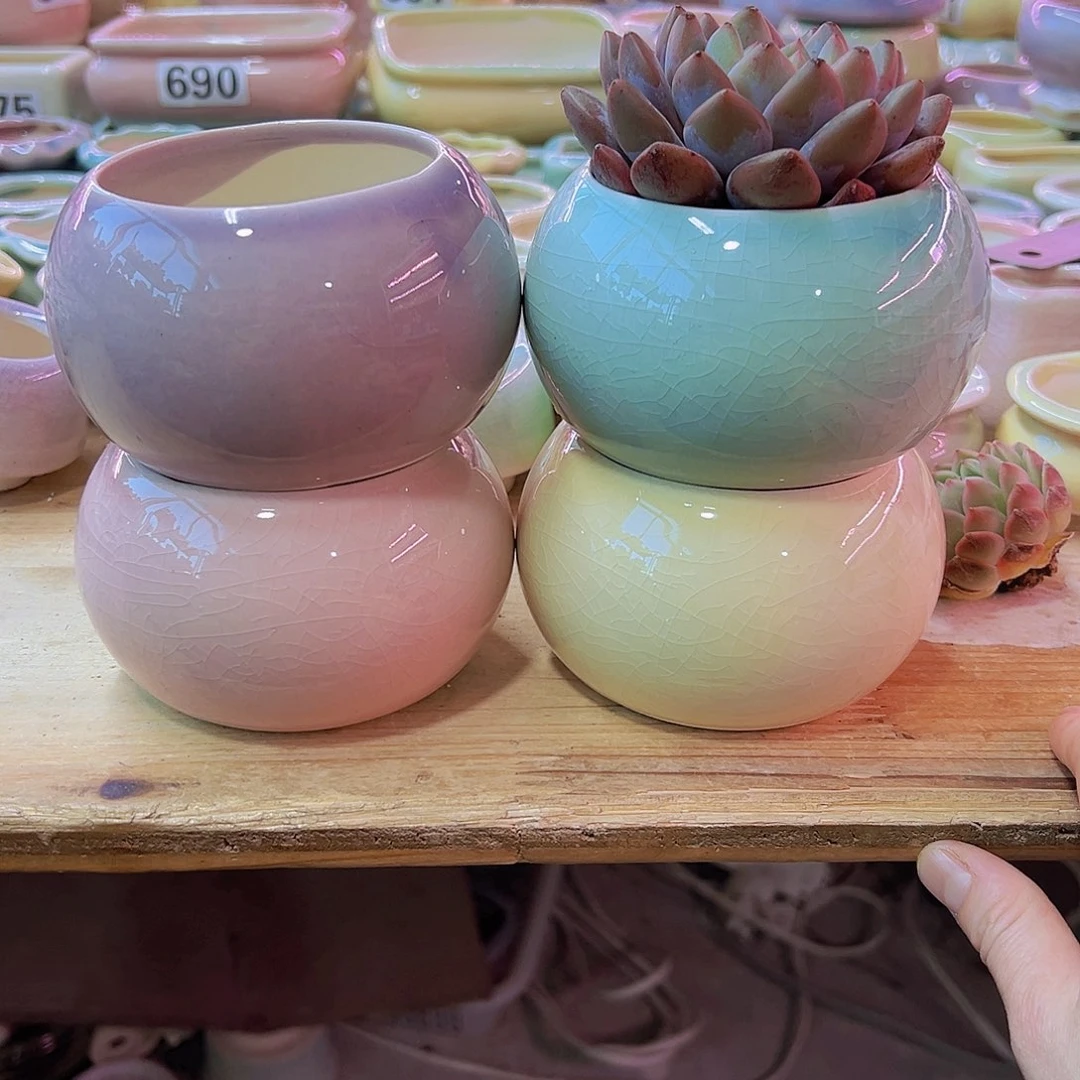 陶瓷花盆当场凑满12包邮