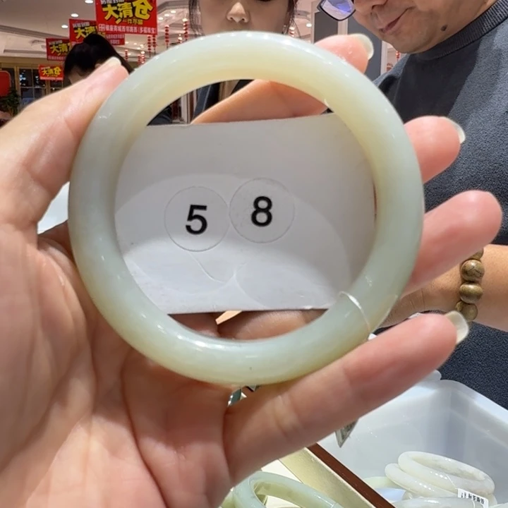 和田玉未镶嵌手镯929