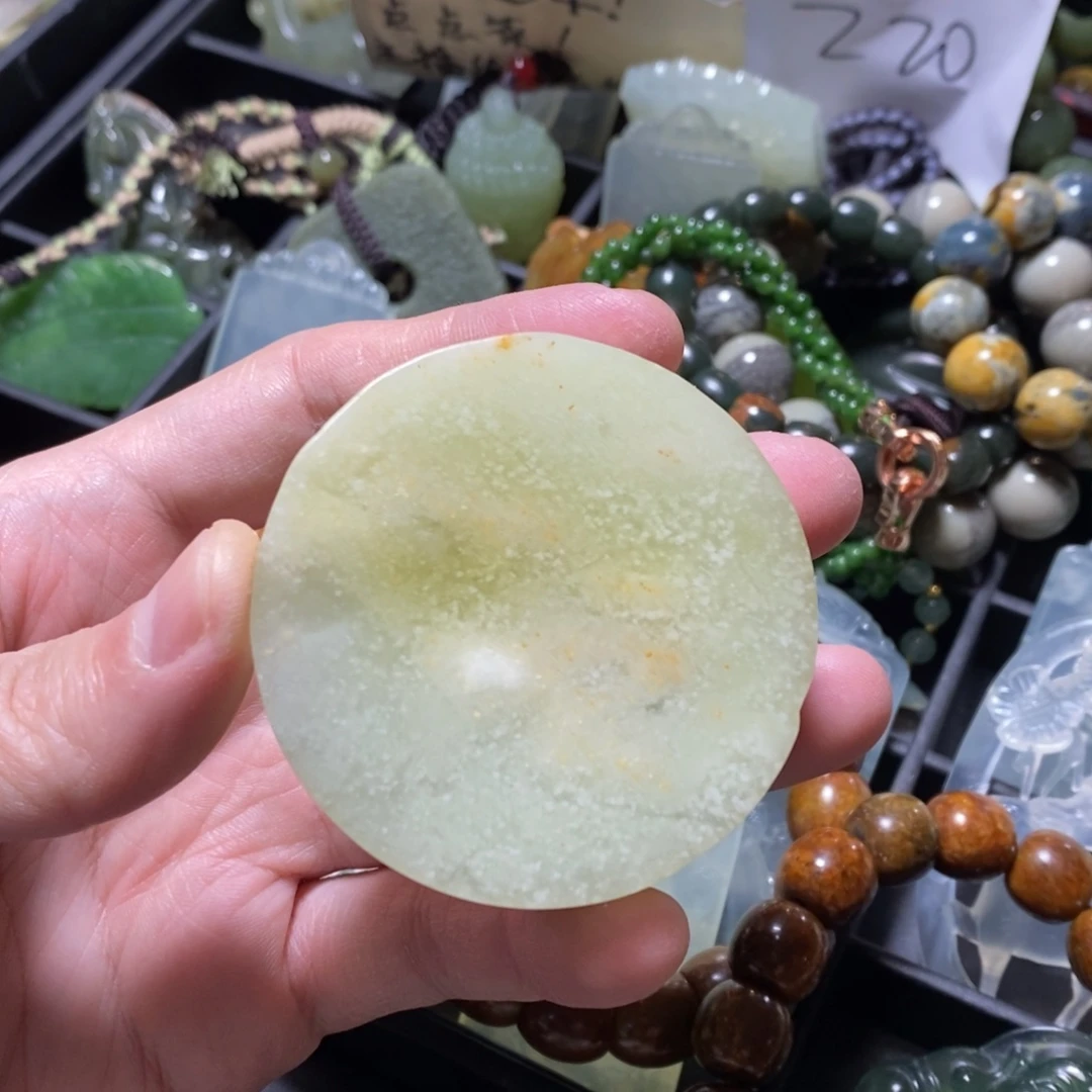 蛇纹石玉未镶嵌颈饰不退不换