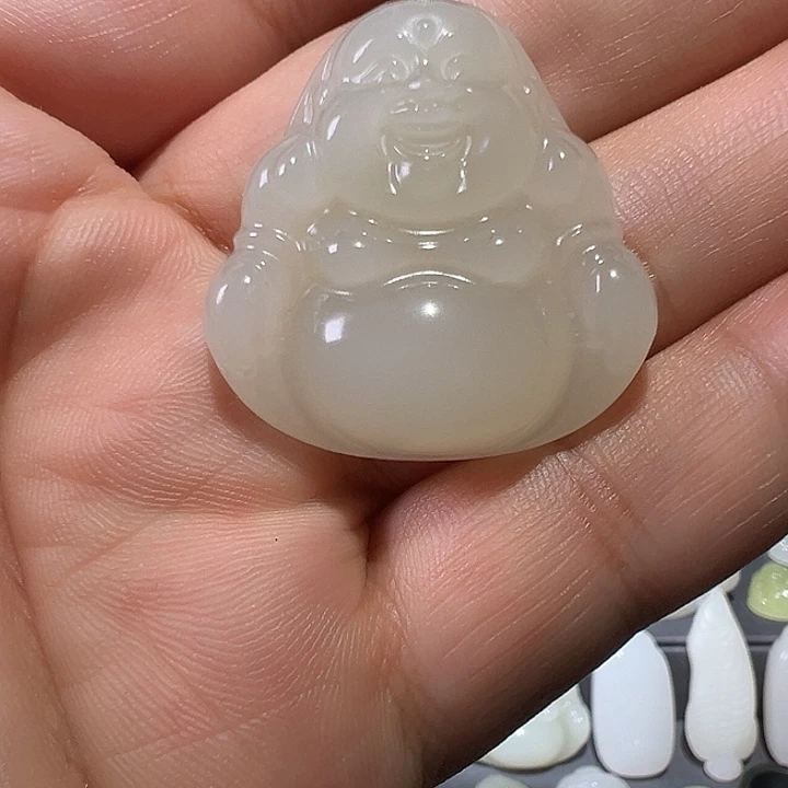 颈饰未镶嵌和田玉35mm