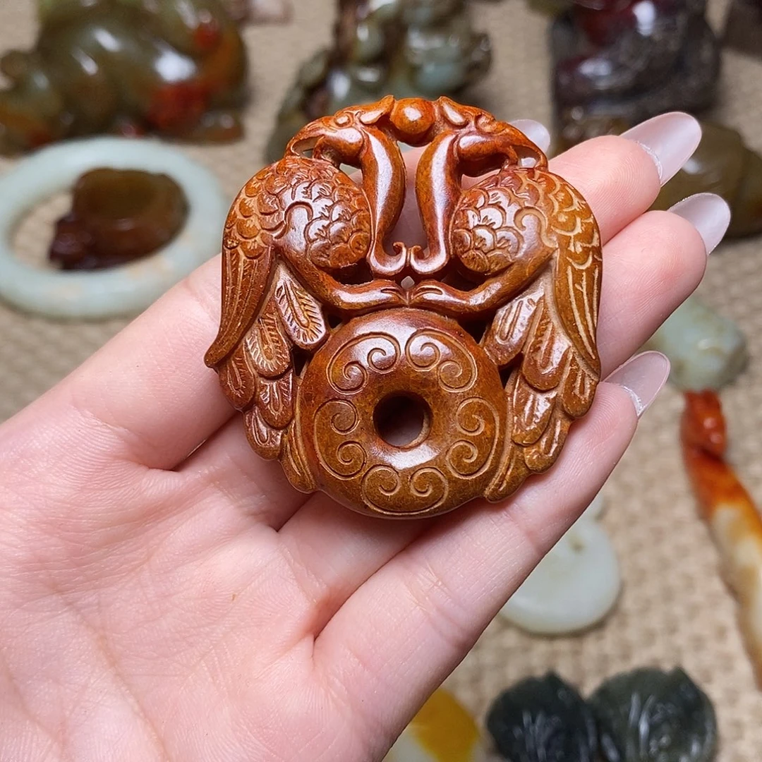 未镶嵌蛇纹石玉颈饰