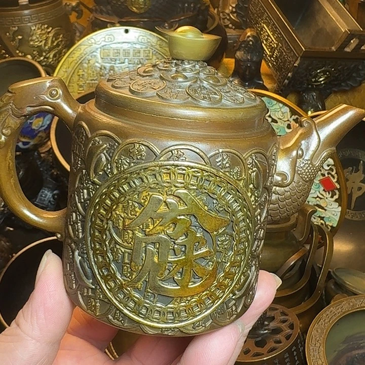 铜器摆件收收藏藏