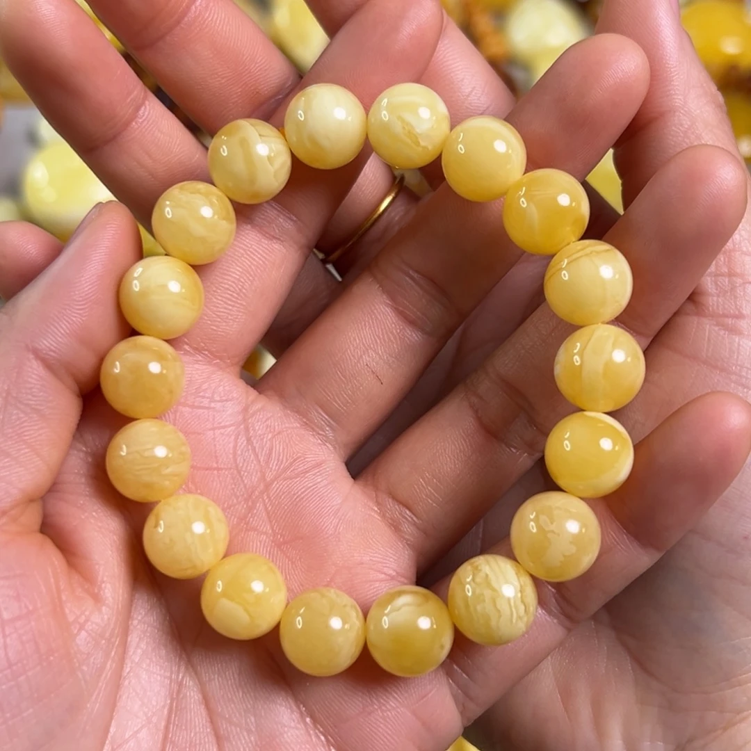 蜜蜡裸石未镶嵌蜜蜡