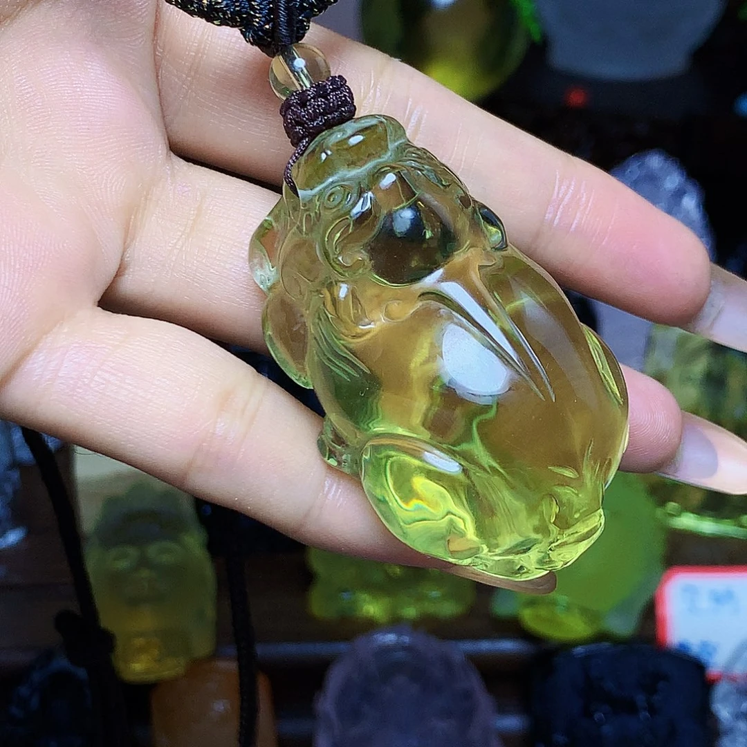 水晶颈饰未镶嵌天然