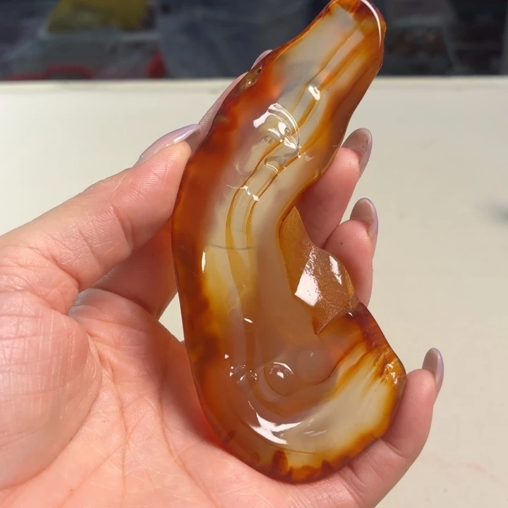 玛瑙/玉髓未镶嵌吊坠(不含链)