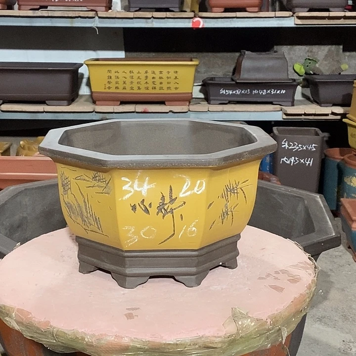 宜兴紫砂花盆花盆