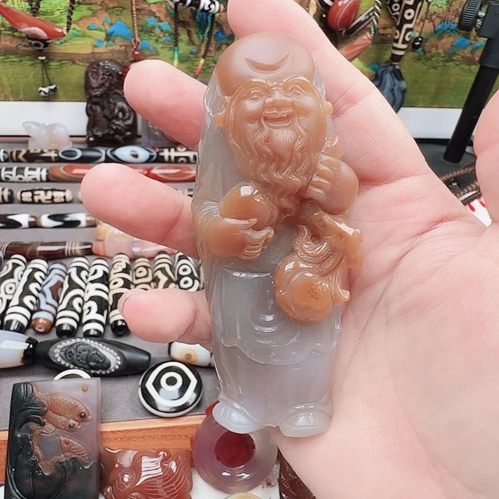 玛瑙/玉髓合金珠宝半成品