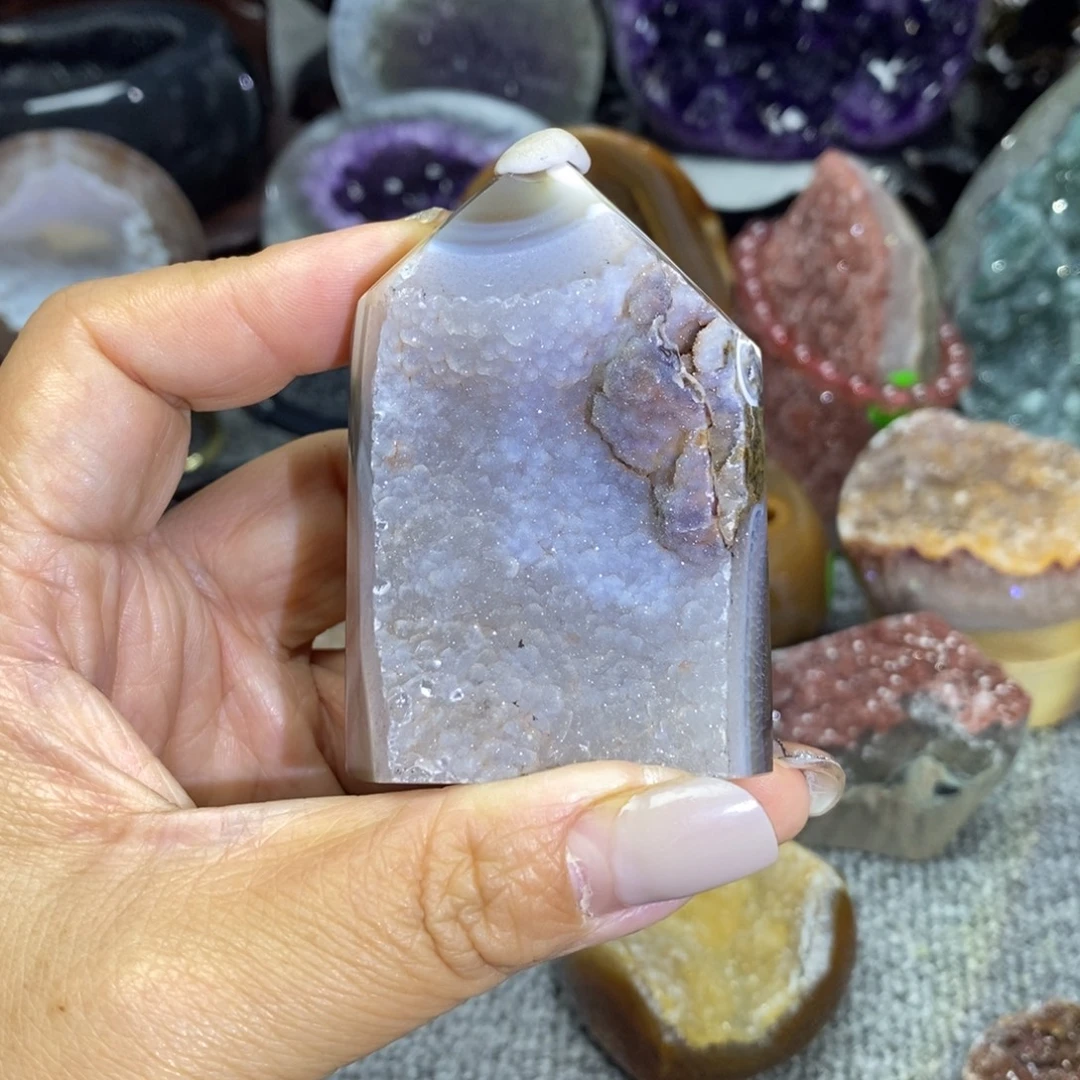 紫晶银S925镶嵌眼镜