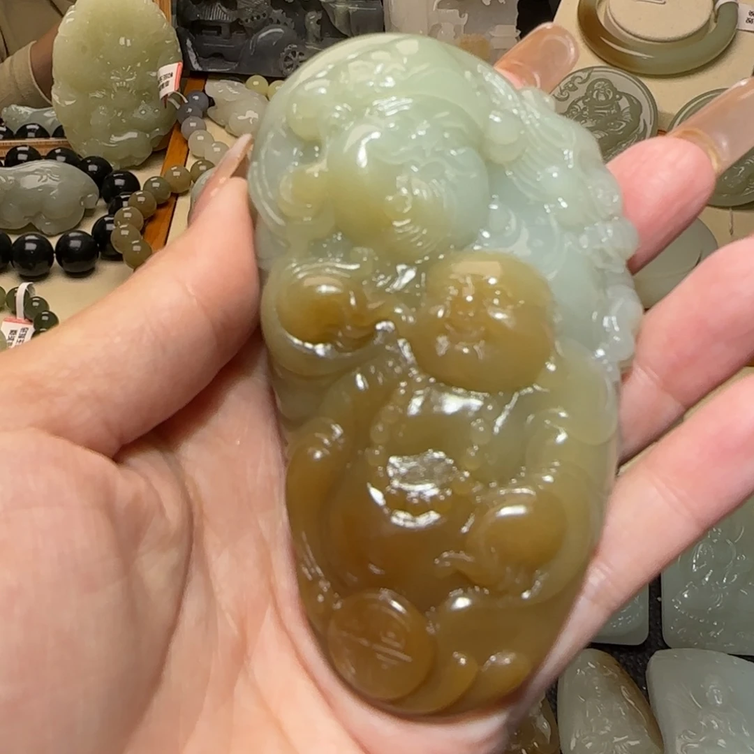十***六和田玉未镶嵌颈饰