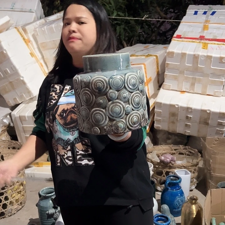 瓶高度20厘米口径12厘米微瑕捡漏