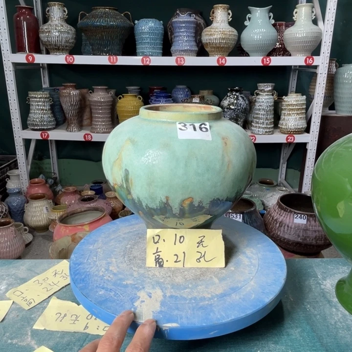 景德镇陶瓷花盆花器316