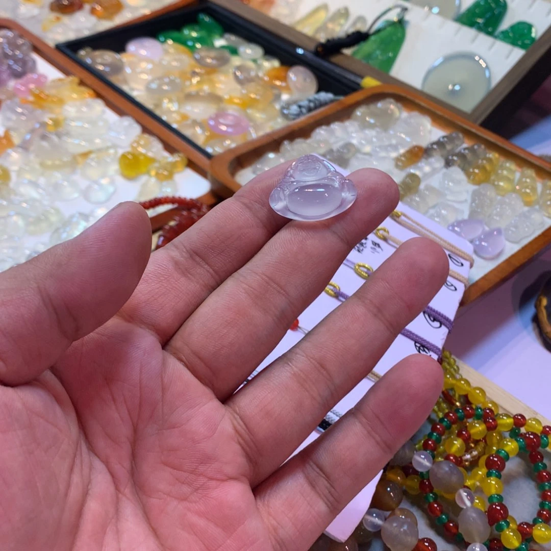 【闪购商品】玛瑙/玉髓颈饰未镶嵌下**/