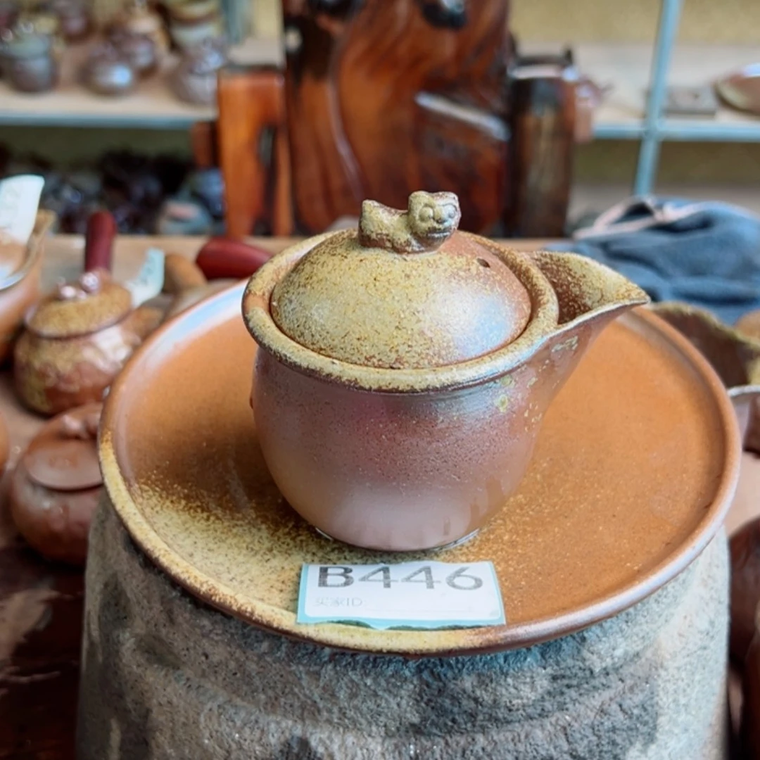 【闪购商品】雷州窑盖碗446雷州泥200CC