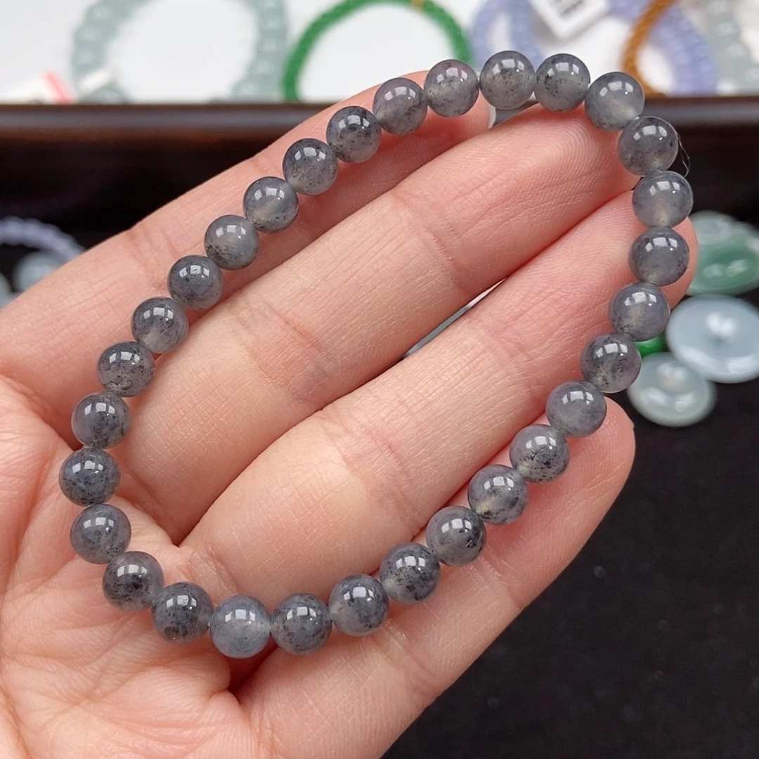 翡翠未镶嵌手串卡6