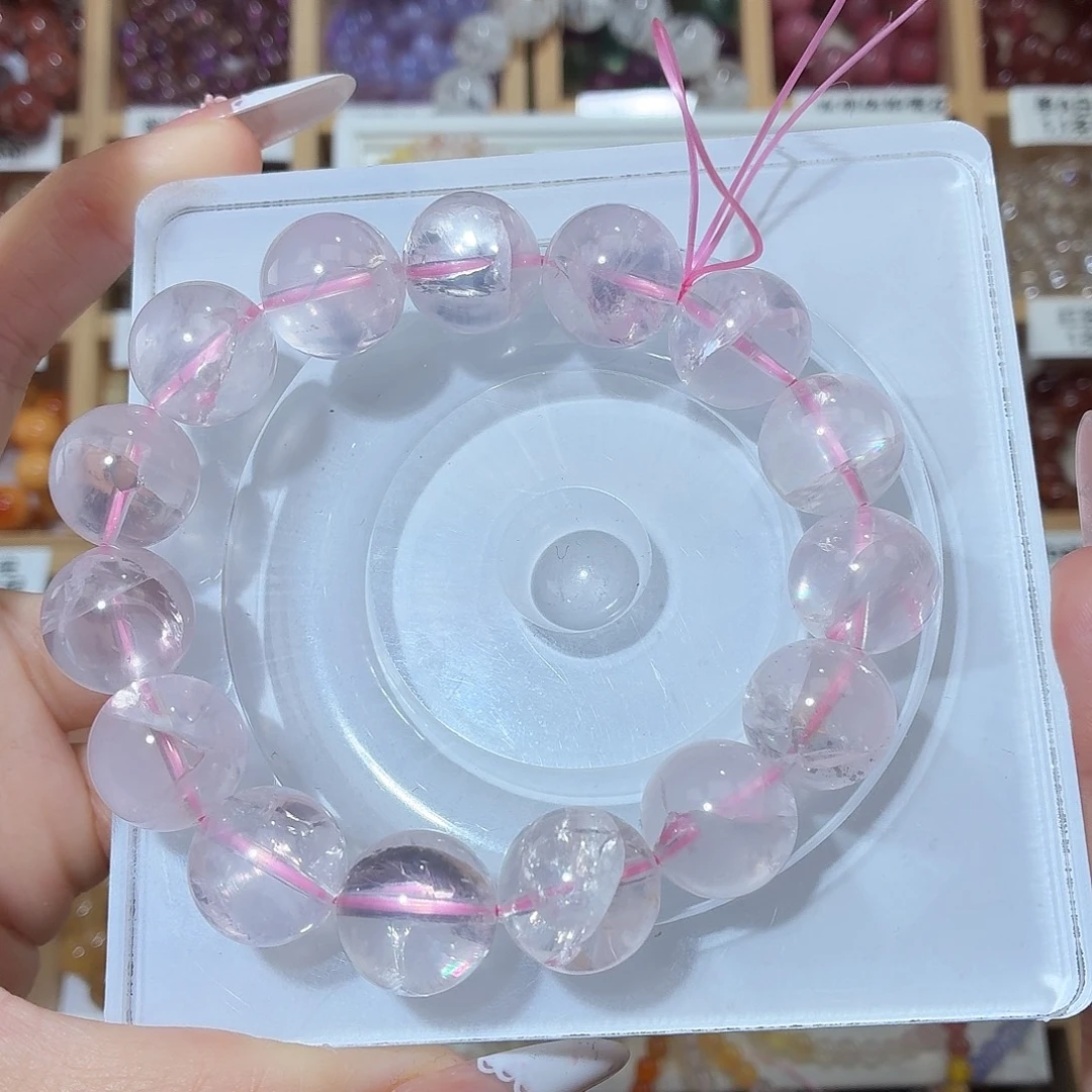 手链水晶未镶嵌粉啊塞15m