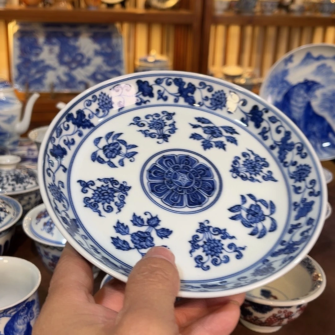 錡镇堂手工手绘壶承