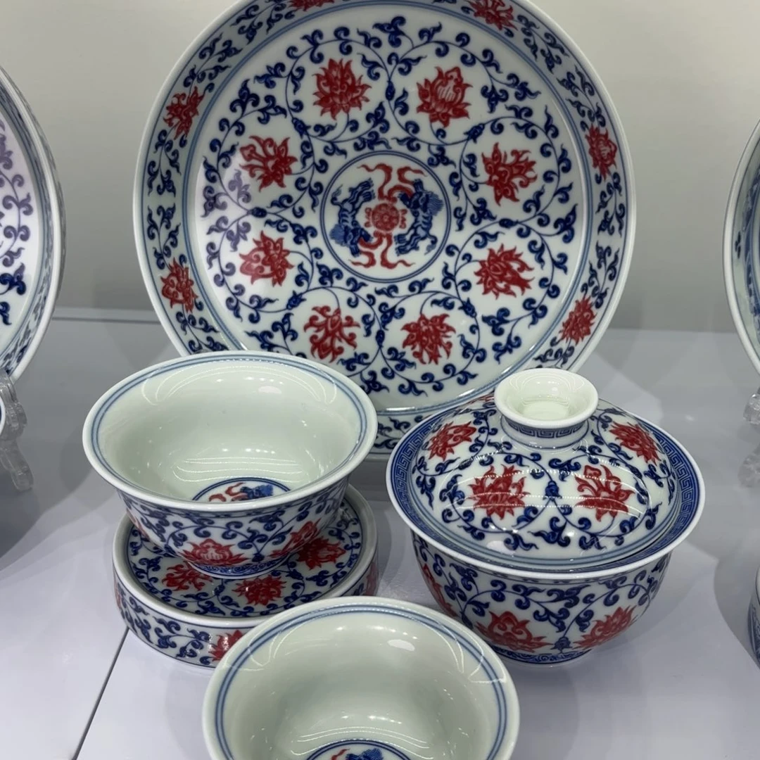 青***禾景德镇陶瓷五件套